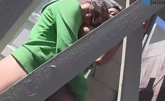 StrapOn Fun Outdoor Lesbian Encounters with Toys